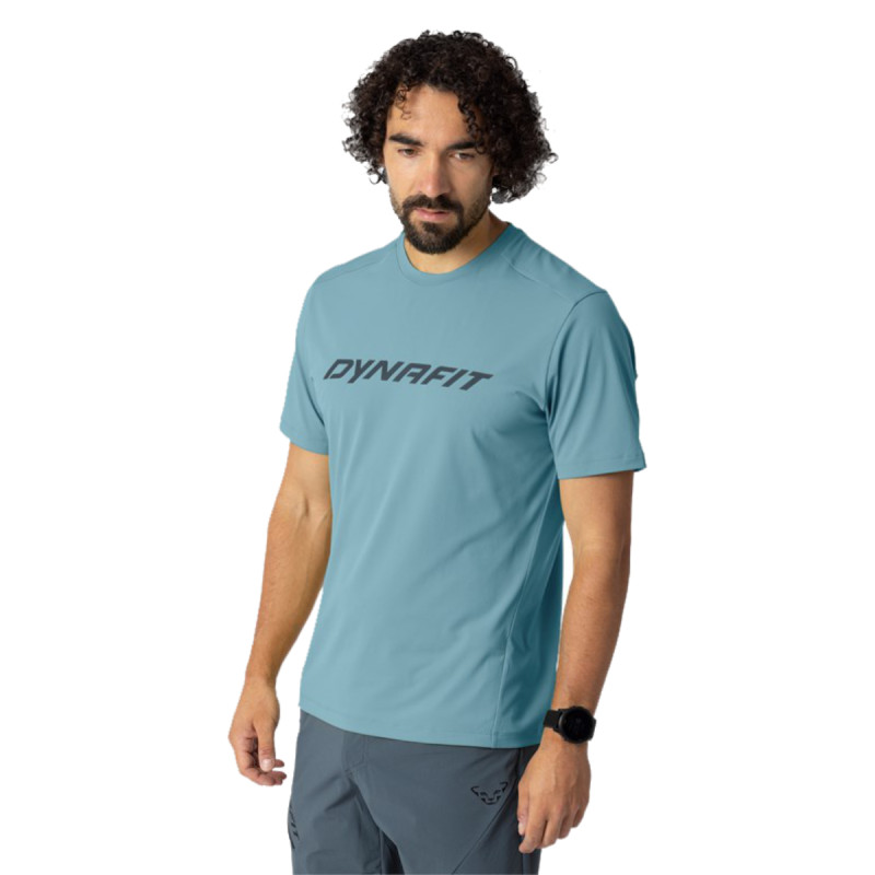 Pánské funkční tričko Dynafit TRAVERSE T-SHIRT  - světle modrá