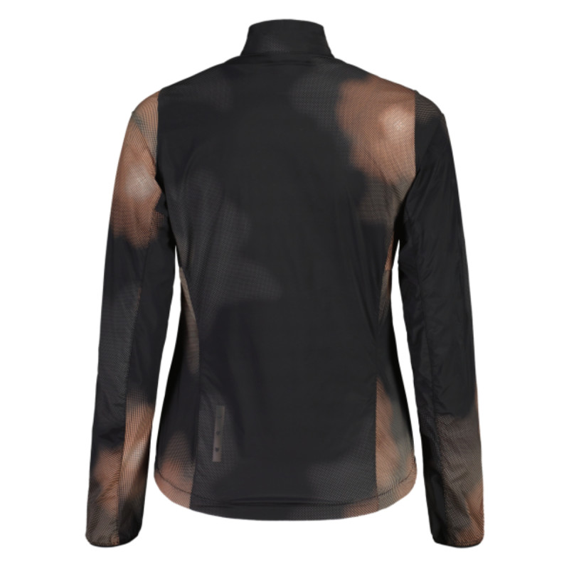 Dámska cyklistická bunda Maloja MALKAM. JACKET PRINTED  - čierna