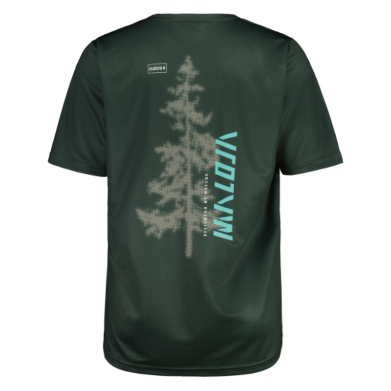 Pánske funkčné tričko Maloja PEDRONIM.  - tmavo zelená