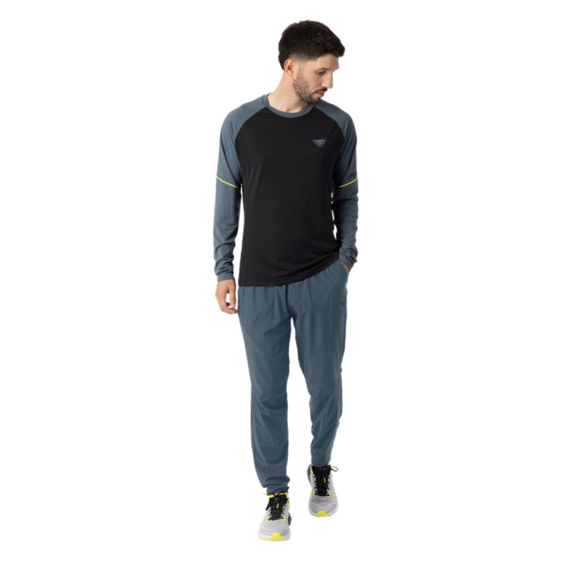 Pánské běžecké kalhoty Dynafit TRAIL PANTS  - tmavě šedá