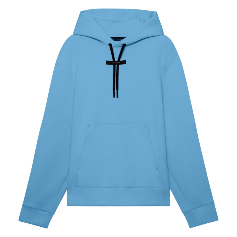 Pánská mikina On FOCUS TECH HOODIE  - modrá