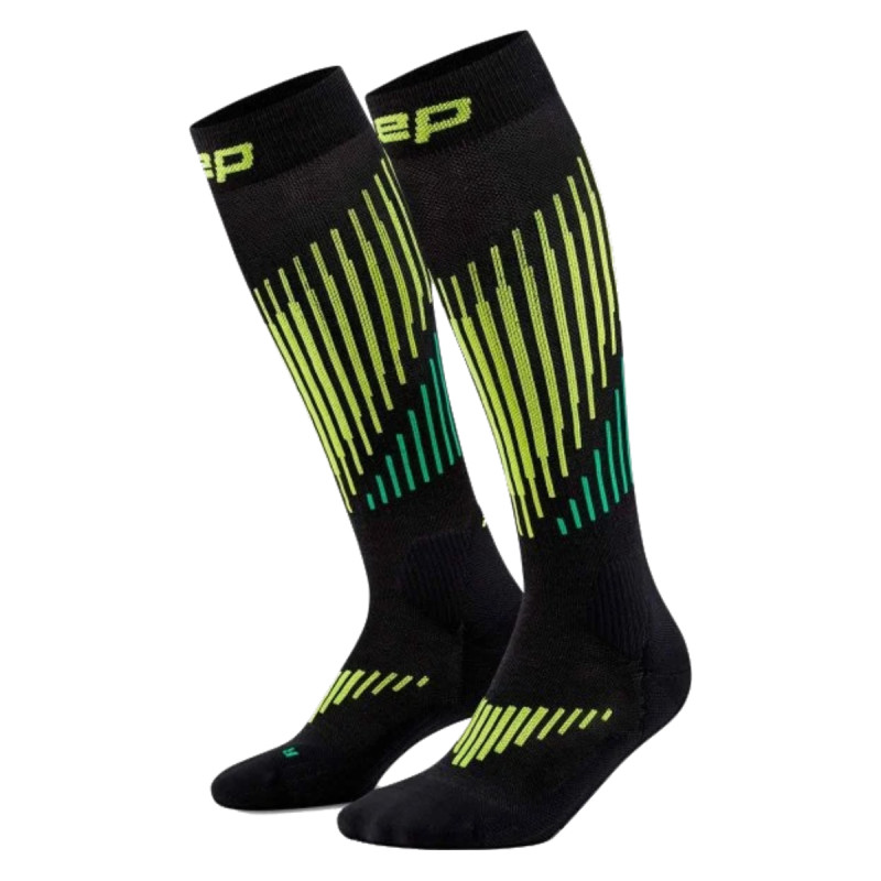 Pánské skialpové ponožky CEP TOURING MERINO 3.0  - černá