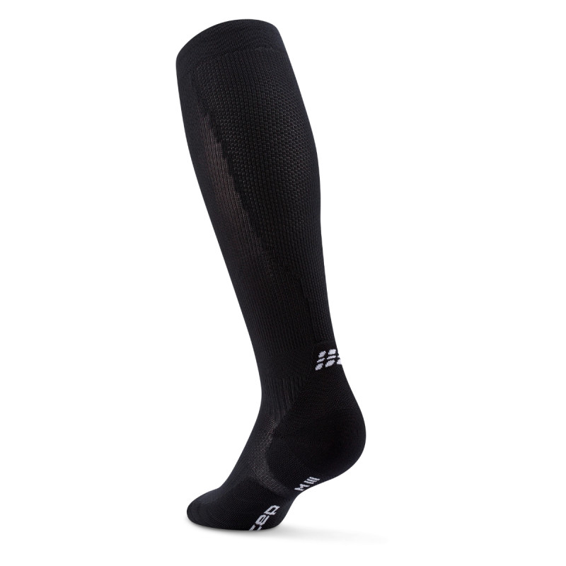 Pánské běžecké ponožky CEP RUN TALL COMPRESSION 5.0  - černá