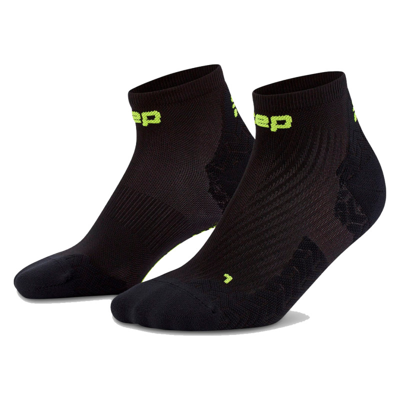 Pánske bežecké ponožky CEP RUN ULTRALIGHT 4.0 LOW CUT  - čierna