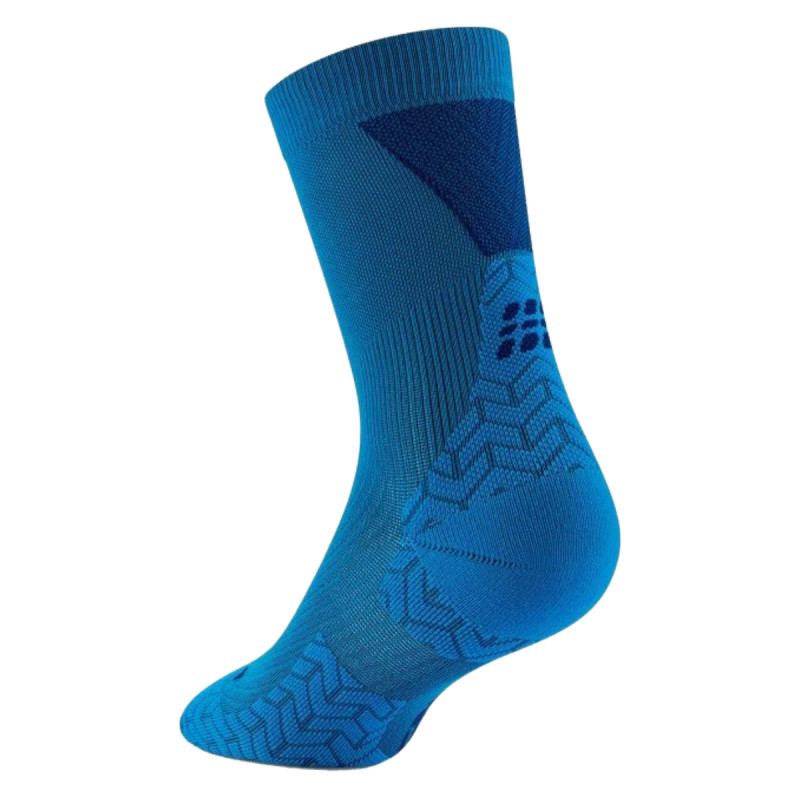 Pánske bežecké ponožky CEP RUN ULTRALIGHT 4.0 MID CUT  - modrá