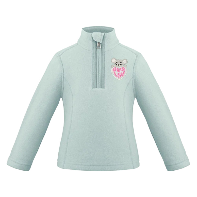 Dívčí mikina Poivre Blanc W24-1540-BBGL MICRO FLEECE  - světle modrá
