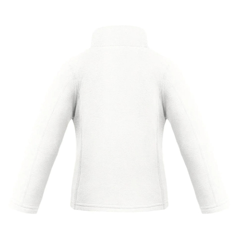 Dievčenská mikina Poivre Blanc W24-1540-BBGL MICRO FLEECE  - biela