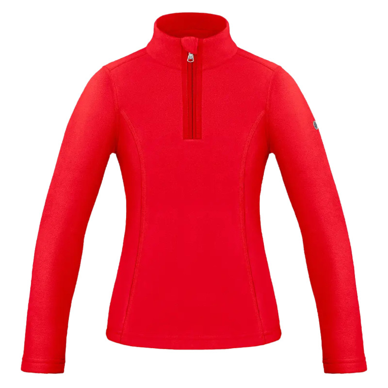 Dívčí mikina Poivre Blanc W24-1540-JRGL MICRO FLEECE  - červená