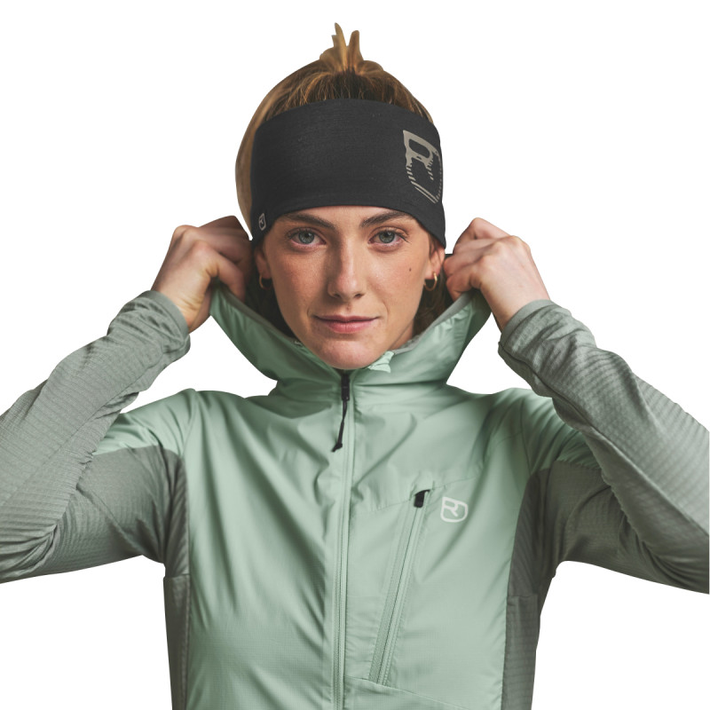 Dámská bunda Ortovox TRACE HYBRID JACKET  - světle šedá