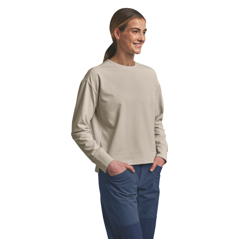 Dámská mikina Ortovox AFFINITY CREW NECK  - béžová