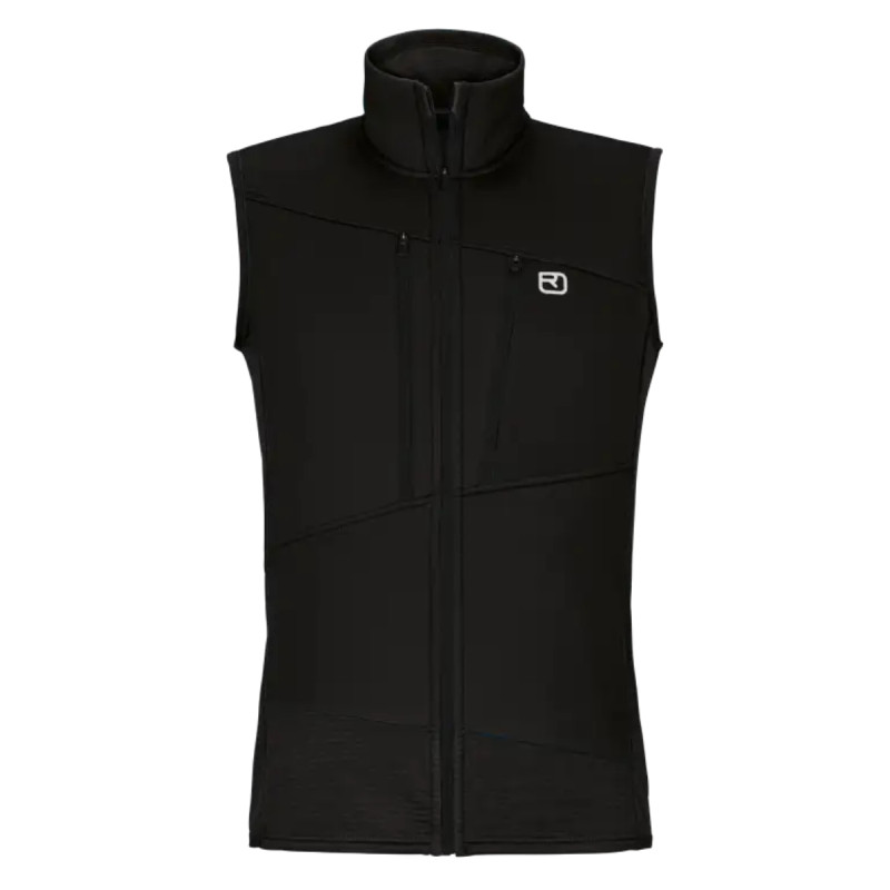 Pánská vesta Ortovox FLEECE GRID VEST  - černá