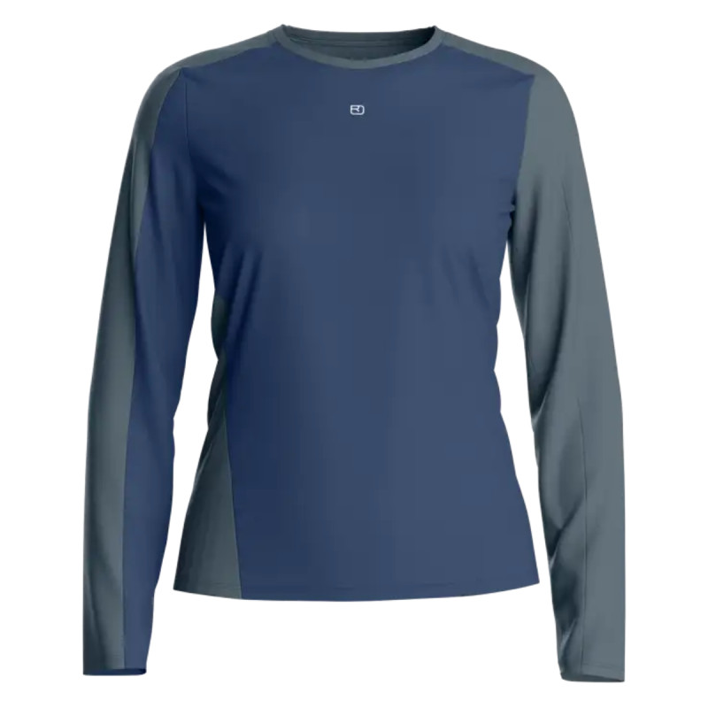 Dámské funkční tričko Ortovox 120 COOL TEC FAST UPWARD LS  - tmavě modrá