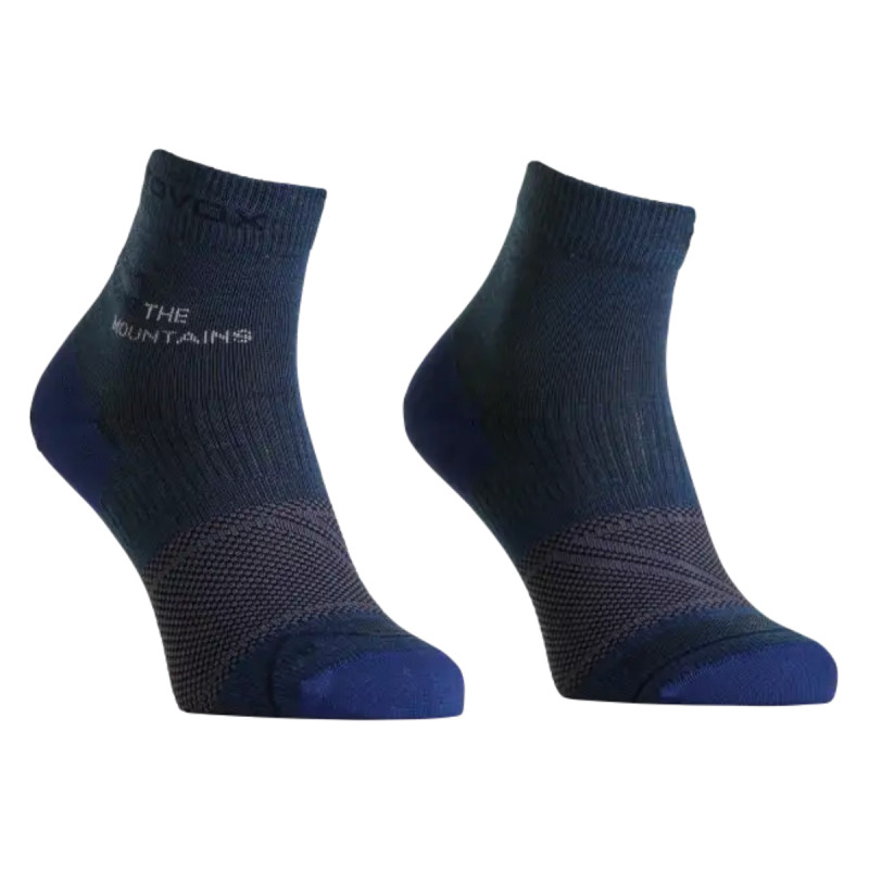 Pánské ponožky Ortovox ALPINE LIGHT QUARTER  - tmavě modrá