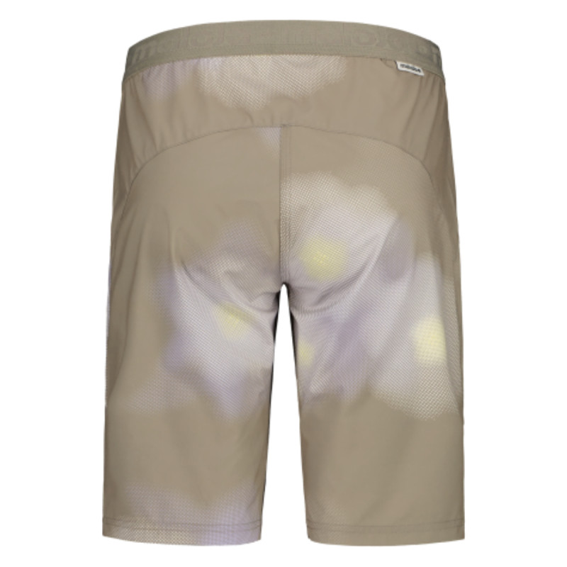 Dámske cyklistické kraťasy Maloja ANEMONAM. PRINTED  - svetlo hnedá