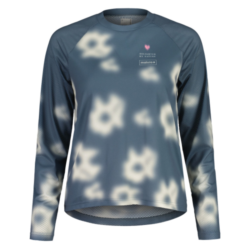 Dámsky cyklistický dres Maloja BALDOM.  - modrá