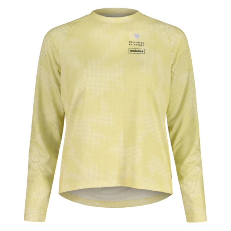 Dámsky cyklistický dres Maloja BALDOM.  - žltá