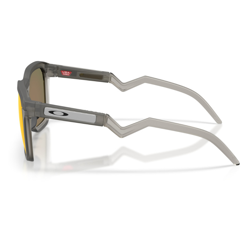 Slnečné okuliare Oakley HSTN SQ - MATTE GREY SMOKE PRIZM RUBY