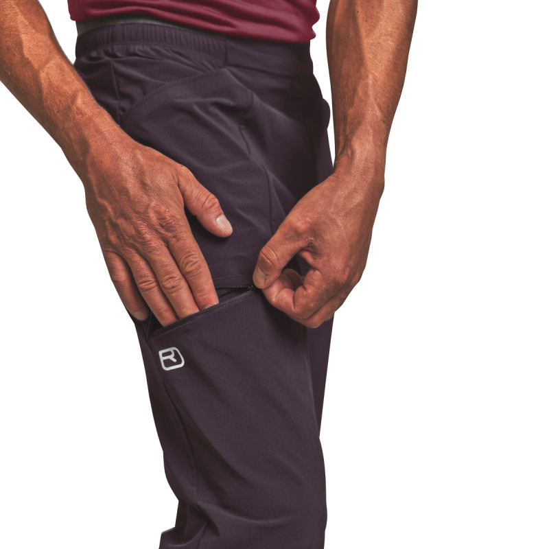 Pánské kalhoty Ortovox TRACE PANTS  - modrá