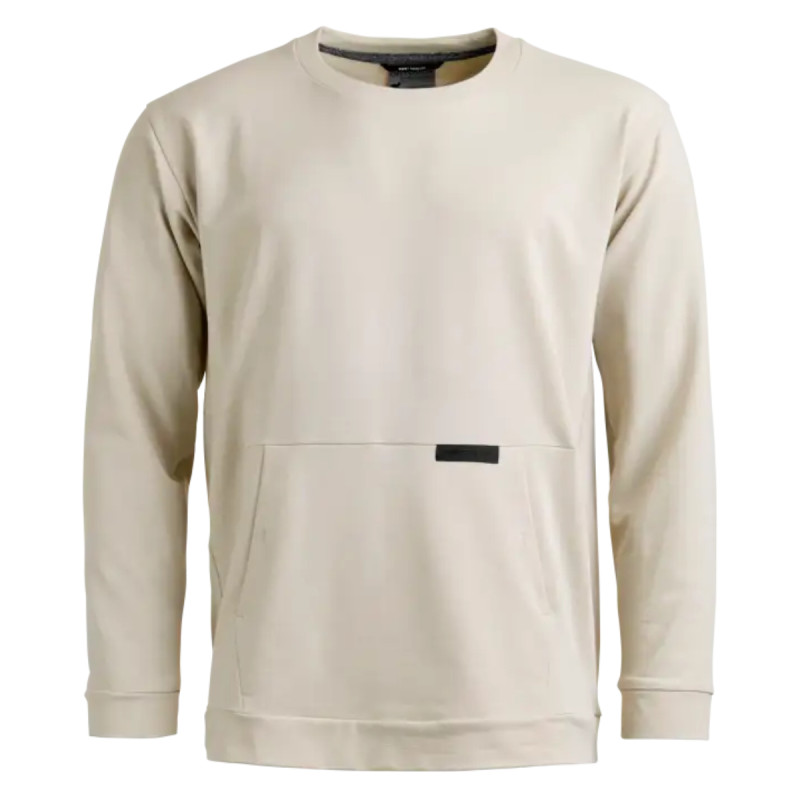 Pánska mikina Ortovox AFFINITY CREW NECK  - béžová