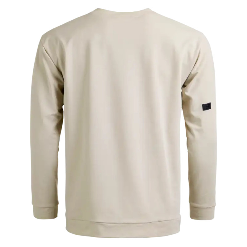 Pánska mikina Ortovox AFFINITY CREW NECK  - béžová