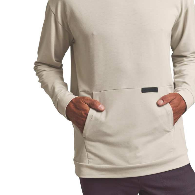 Pánska mikina Ortovox AFFINITY CREW NECK  - béžová