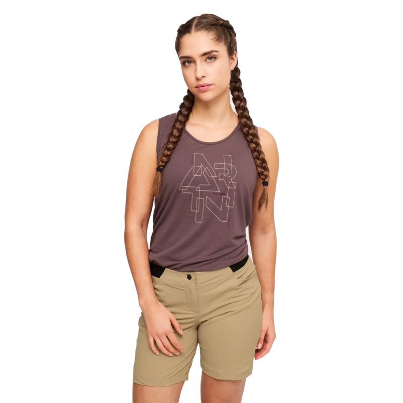Dámske tielko Martini Sportswear ALPMATE FLOW TANKTOP  - čierna
