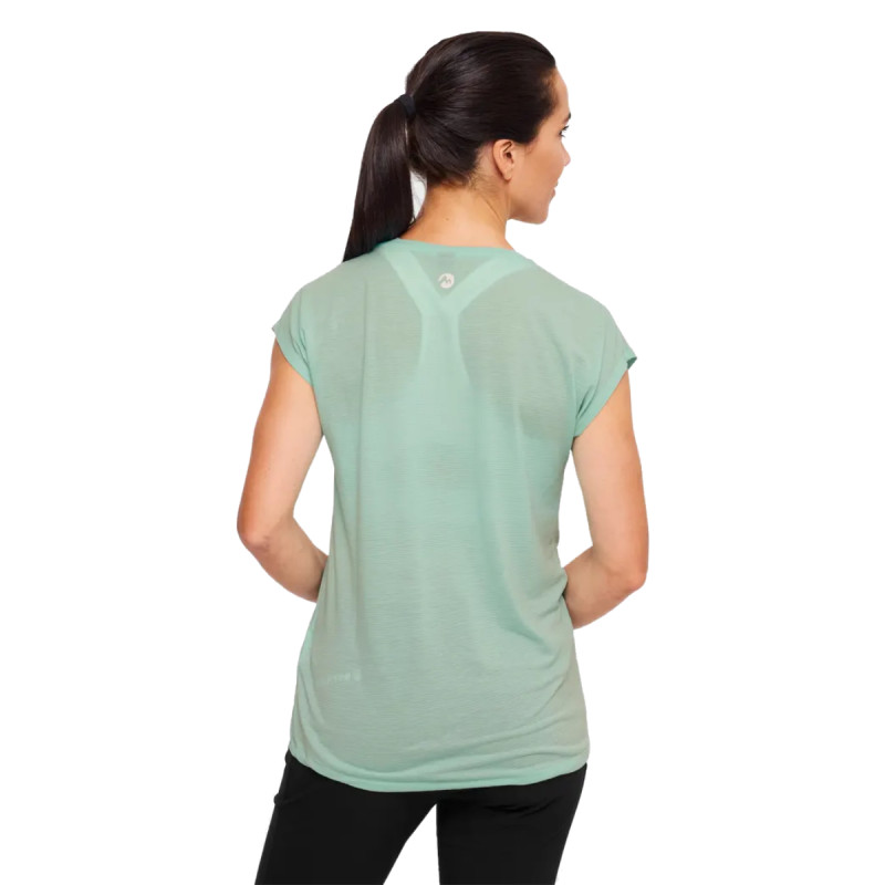 Dámske funkčné tričko Martini Sportswear ALPMATE FLOW  - tmavo zelená