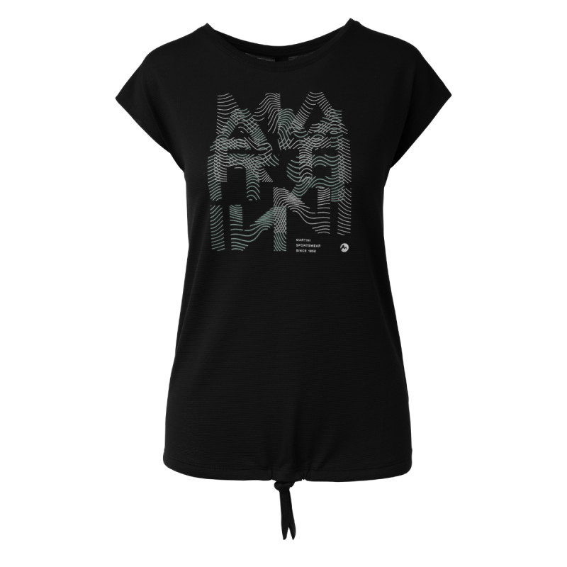 Dámské funkční tričko Martini Sportswear ALPMATE FLOW  - černá
