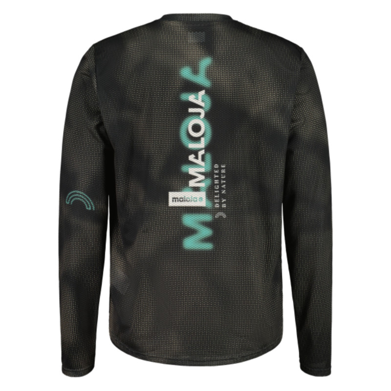 Pánský cyklistický dres Maloja AMERLINGM.  - černá