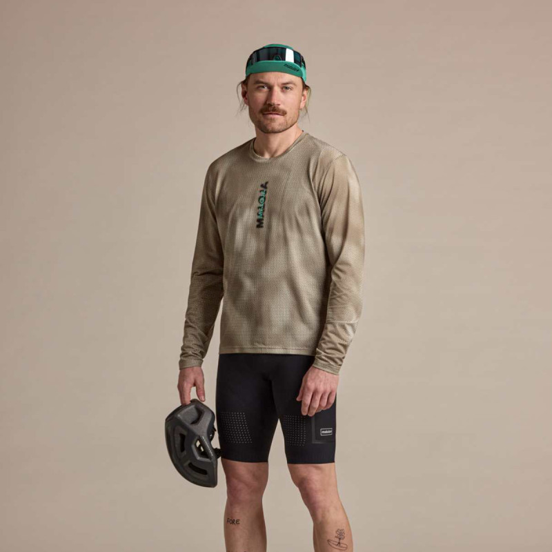 Pánský cyklistický dres Maloja AMERLINGM.  - černá