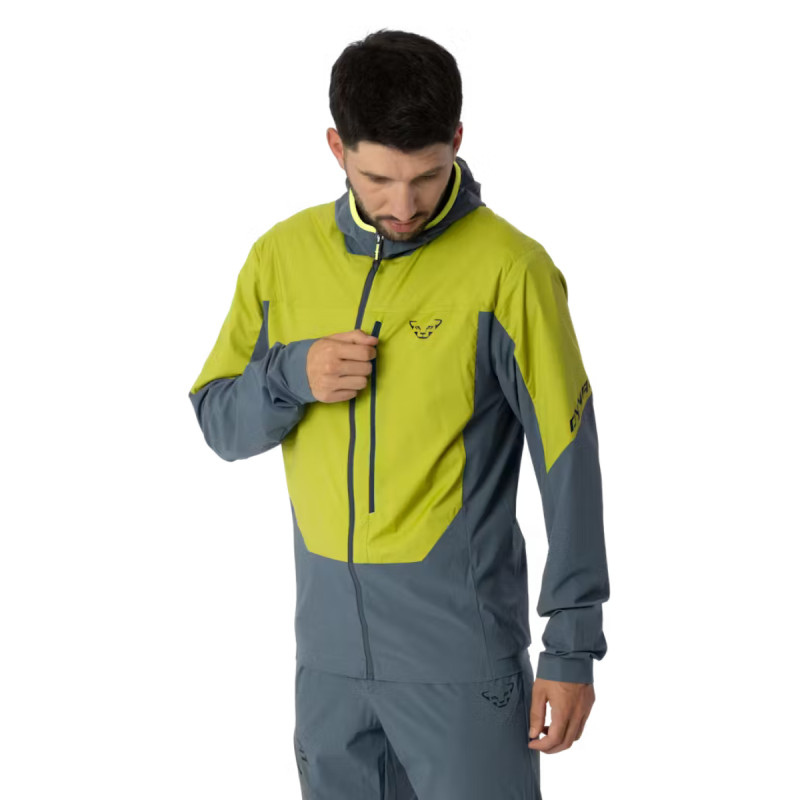 Pánská bunda Dynafit TRAVERSE INSULATION HOODED JACKET  - světle zelená