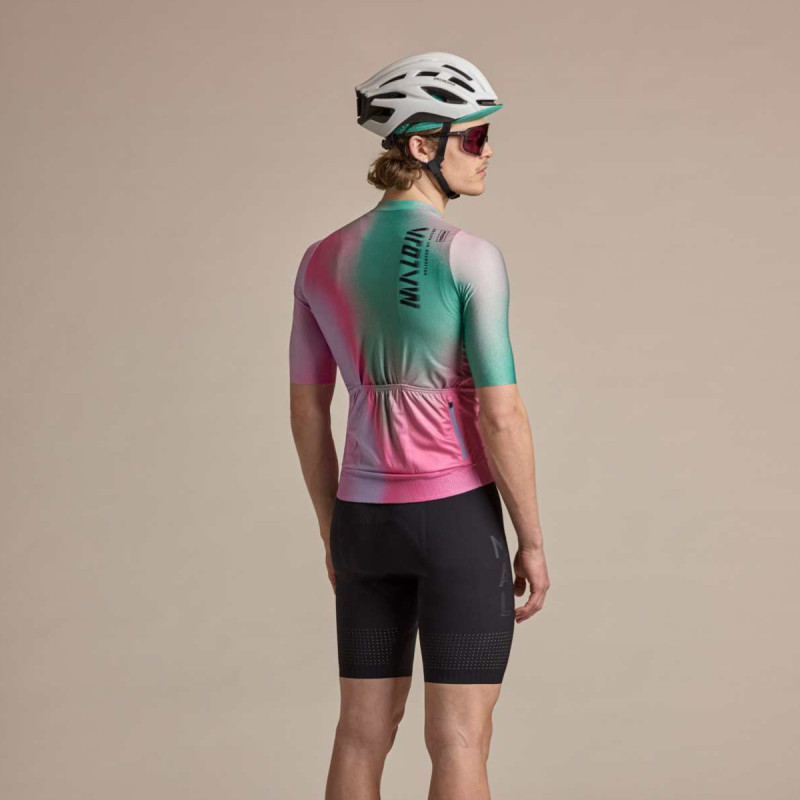 Pánský cyklistický dres Maloja FLUEM.  - zelená