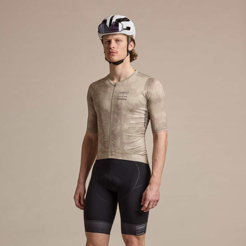Pánský cyklistický dres Maloja PUSHBIKERSM. AERO 1/2  - tmavě modrá