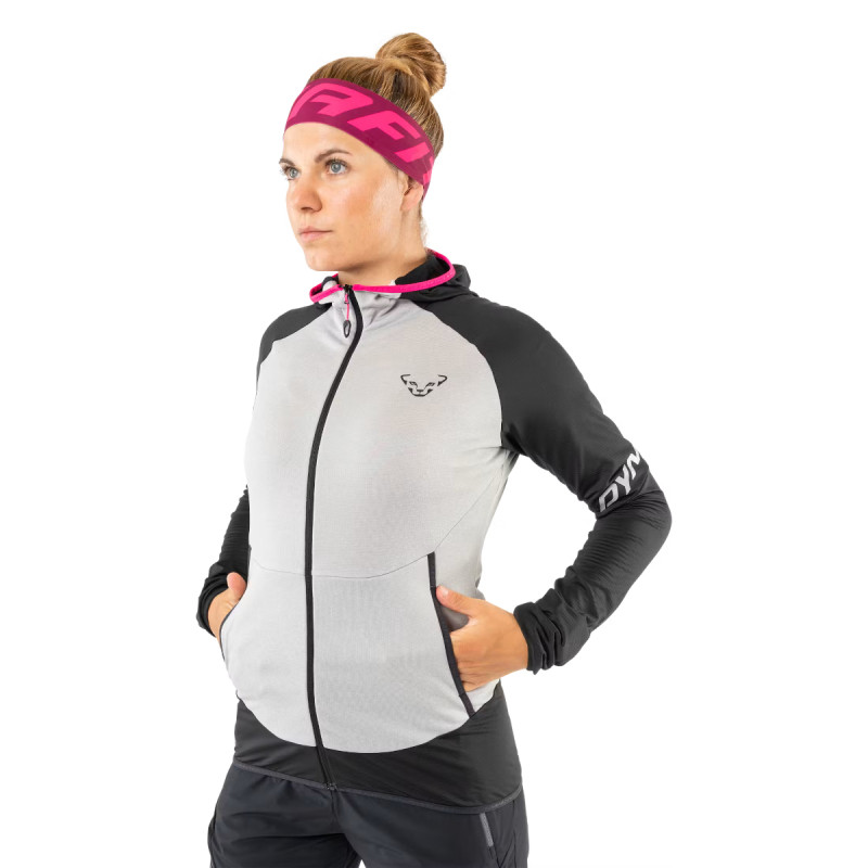Dámská čelenka Dynafit PERFORMANCE DRY SLIM HEADBAND  - tmavě růžová