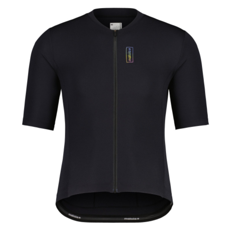 Pánský cyklistický dres Maloja KALZASM. 1/2  - černá