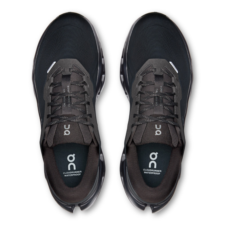 Pánske topánky On CLOUDRUNNER 3 WATERPROOF  - čierna