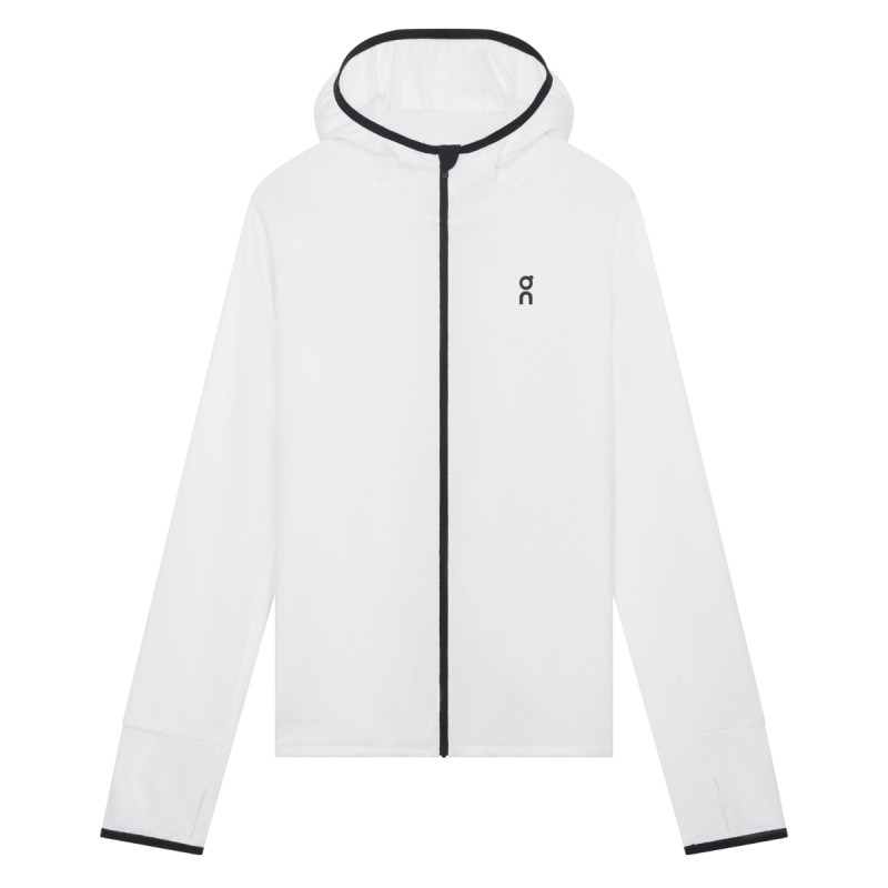 Dámská mikina On CLIMATE ZIP HOODIE  - bílá
