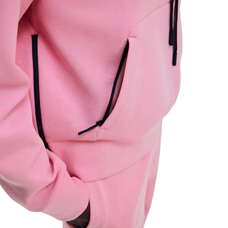 Dámska mikina On FOCUS TECH HOODIE  - svetlo ružová