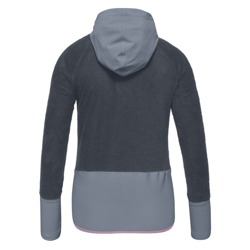 Dámska mikina Martini Sportswear WILDTRACK ROCK IN HYBRID HOODIE  - šedá