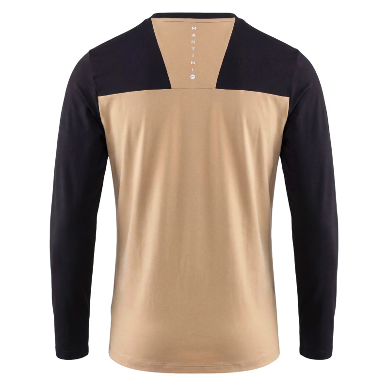 Pánske funkčné tričko Martini Sportswear FIRSTLINE FORT LS  - svetlo hnedá