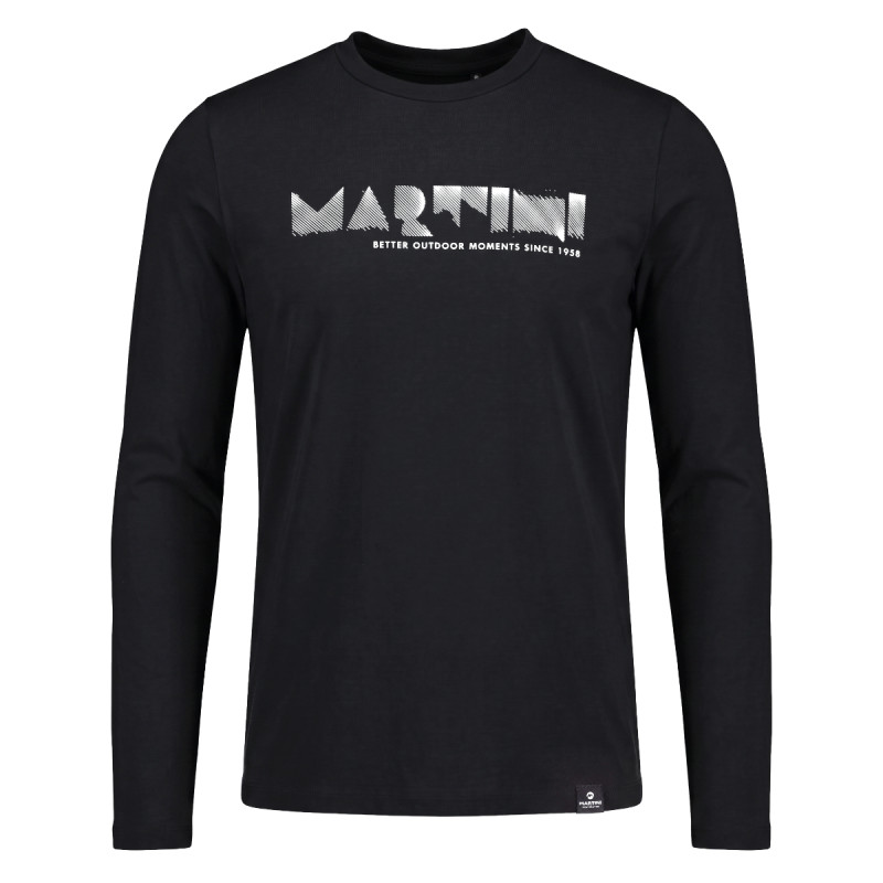 Pánske funkčné tričko Martini Sportswear WILDTRACK THORN LS  - čierna