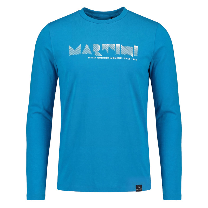 Pánske funkčné tričko Martini Sportswear WILDTRACK THORN LS  - modrá