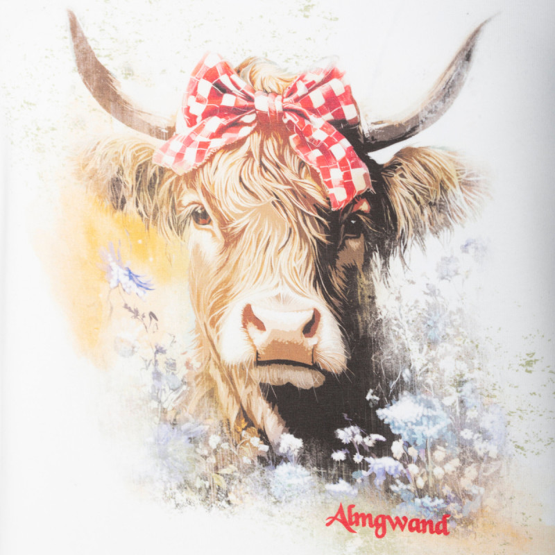 Dámske tričko Almgwand LINDLINGALM  - biela