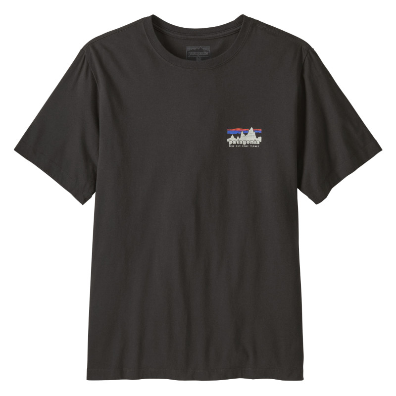 Pánské tričko Patagonia '73 SKYLINE T-SHIRT  - černá