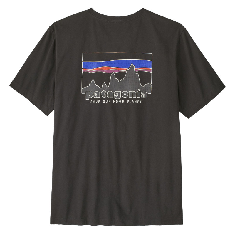 Pánské tričko Patagonia '73 SKYLINE T-SHIRT  - černá
