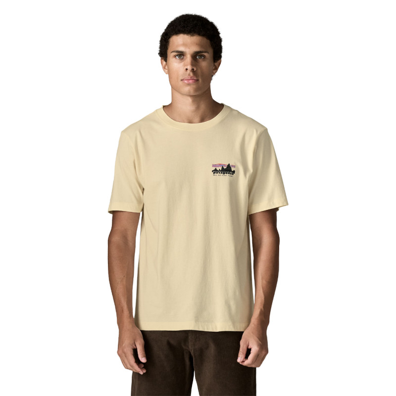 Pánske tričko Patagonia '73 SKYLINE T-SHIRT  - béžová