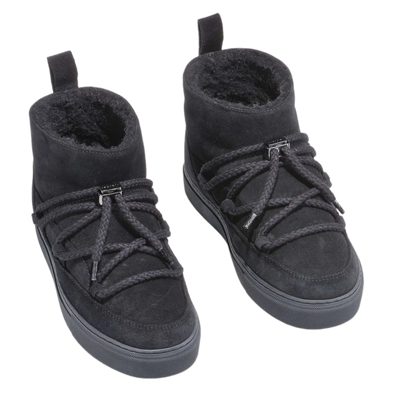 Dámske snehule Inuikii CLASSIC LOW  - čierna