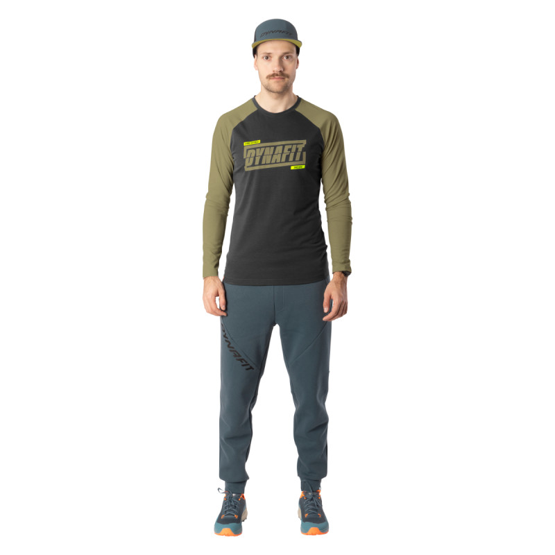 Pánské tričko Dynafit 24/7 LONG SLEEVE SHIRT  - černá
