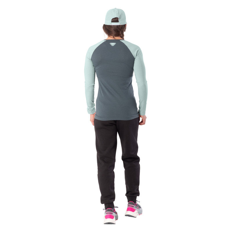 Dámske tričko Dynafit 24/7 LONG SLEEVE SHIRT  - tmavo šedá