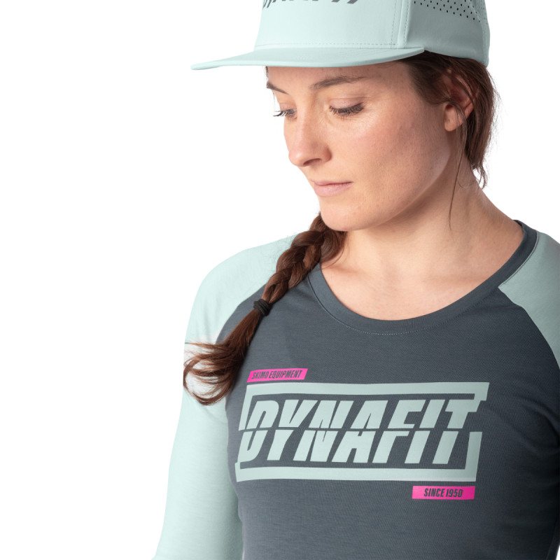 Dámske tričko Dynafit 24/7 LONG SLEEVE SHIRT  - tmavo šedá